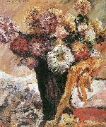 Lovis Corinth Chrysanthemen II oil on canvas